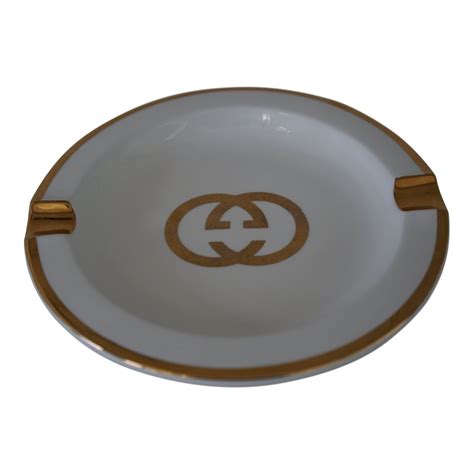 gucci ashtray gold|Gucci ashtray vintage.